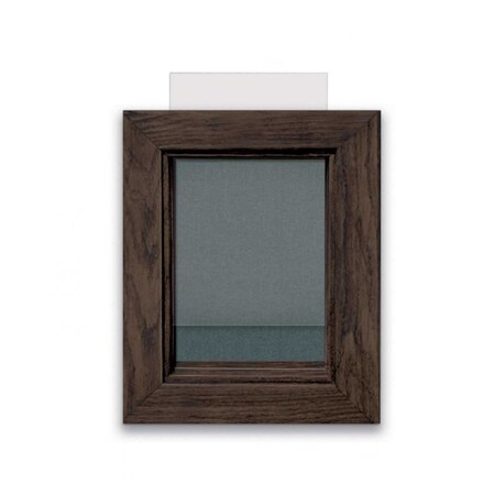 United Visual Products Indoor Enclosed Combo Board, 72"x36", Black Frame/Burgundy & Dark Spruce UVCB7236B-BURGUN-DRKSPR